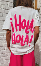 Charger l'image dans la galerie, Tee shirt Hola rose
