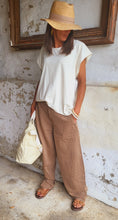 Charger l'image dans la galerie, Tee shirt loose Noir / Ecru / Camel / Blanc / Marine / Corail
