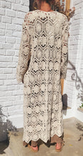 Charger l'image dans la galerie, Gilet crochet manches longues oversize
