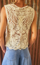 Charger l'image dans la galerie, Top crochet beige
