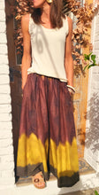 Charger l'image dans la galerie, Pantalon tie and die choco vert
