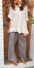 Charger l'image dans la galerie, Pantalon vichy Chocolat ou beige
