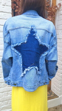 Charger l'image dans la galerie, Veste jean étoile
