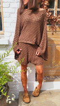 Charger l'image dans la galerie, Ensemble short maille chocolat
