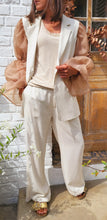 Charger l'image dans la galerie, Pantalon tailleur lin
