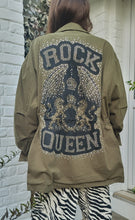 Charger l'image dans la galerie, Veste rock queen kaki
