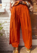 Charger l'image dans la galerie, Pantalon toile rouille
